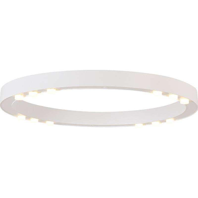 ACA Πλαφονιέρα Οροφής Αλουμίνιο 'MAGNETO' Λευκό LED Φ65Χ6,5cm JNAC36LED65WH