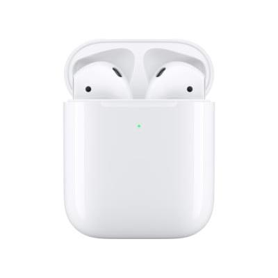 Bluetooth Handsfree Apple AirPods με Θήκη Ασύρματης Φόρτισης - Λευκό
