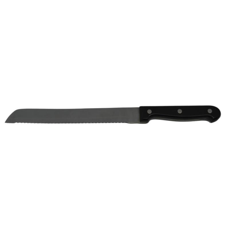 Μαχαίρι Ψωμιού 32cm Μαύρο Λαβή Ankor