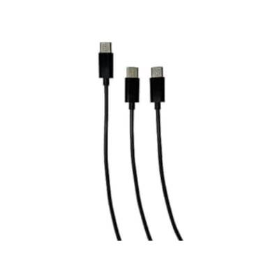 Steelplay Double Play & Charge Cable - Καλώδιο Διπλής Φόρτισης για PS5 - Μαύρο