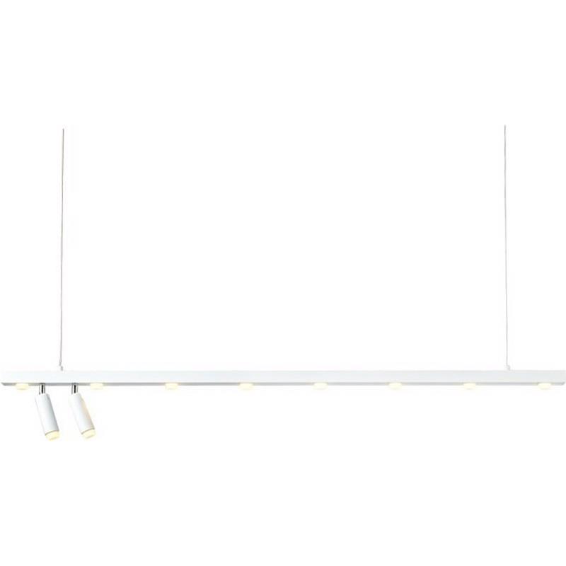 ACA Φωτιστικό Οροφής Αλουμίνιο 'MAGNETO' Λευκό LED 120Χ4Χ139cm JNCP30LED120WH