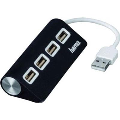USB Hub 2.0 Hama 12177 4 ports Μαύρο
