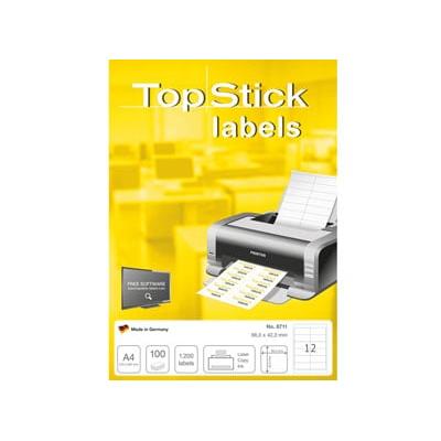 Topstick 8711 - Αυτοκόλλητες Ετικέτες (96.5x42,3mm)