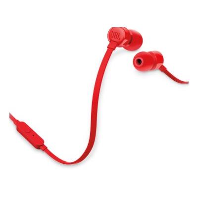 Ακουστικά Handsfree JBL In-Ear T110 Κόκκινο