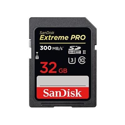Κάρτα μνήμης SDHC 32GB Class 10 SanDisk Extreme Pro UHS-II - SDSDXPB-032G-G46