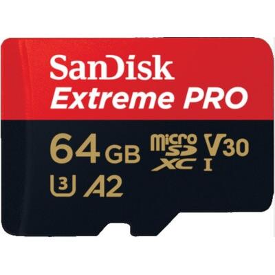 Κάρτα μνήμης UHS-I CARD 64GB SanDisk Extreme Pro - SDSQXXG-064G-GN6MA