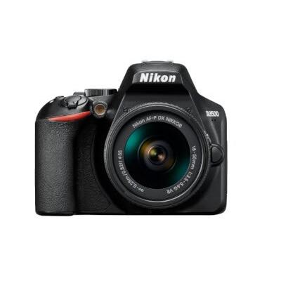 DSLR Nikon D3500 Kit AF-P VR 18-55mm Μαύρο
