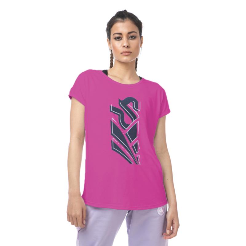 Dansport Γυναικείο T-shirt | 20996-Φουξ