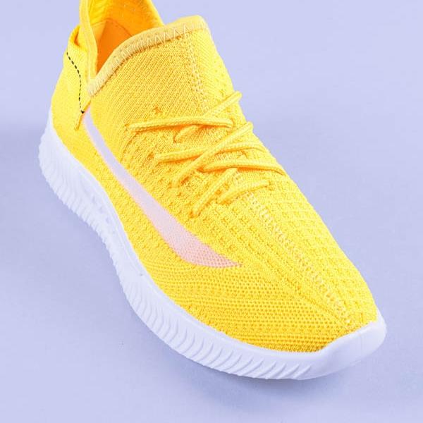 Γυναικεία αθλητικά παπούτσια Greta κίτρινα