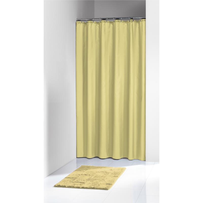 Πλαστική Κουρτίνα Μπάνιου Granada Yellow 180Χ200 SealSkin