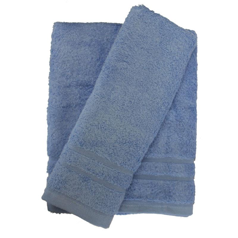 Σετ πετσέτες 2τμχ 500gr/m2 Sena Ciel 24home (Ύφασμα: Βαμβάκι 100%, Χρώμα: Μπλε, Μέγεθος: Σετ) - 24home.gr - 24-sena-ciel-2