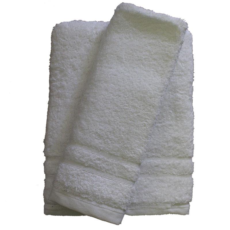 Σετ πετσέτες 2τμχ 500gr/m2 Sena White 24home (Ύφασμα: Βαμβάκι 100%, Χρώμα: Λευκό) - 24home.gr - 24-sena-white-2