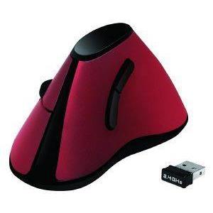 LOGILINK ID0159 ERGONOMIC VERTICAL MOUSE WIRELESS 2.4 GHZ RED