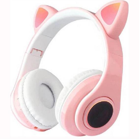 Ασύρματα ακουστικά – Cat Headphones – P39 – 700397 – Pink