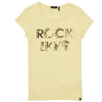 T-shirt με κοντά μανίκια Ikks XS10182-73-C Σύνθεση: Βαμβάκι,Λινό