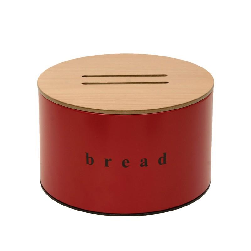 Ψωμιέρα Matt Red 25x18εκ. Pam & Co 09-2518-503 (Χρώμα: Κόκκινο, Υλικό: Χάλυβας ) - Pam & Co - 09-2518-503