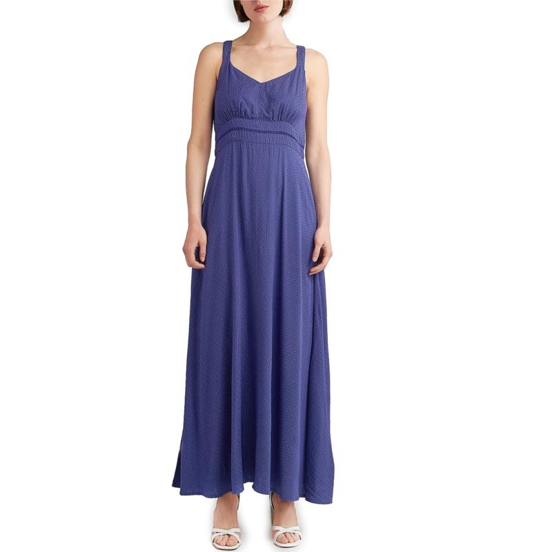 Φόρεμα Ale Μακρύ Πουά 8912439-BLUE IRIS