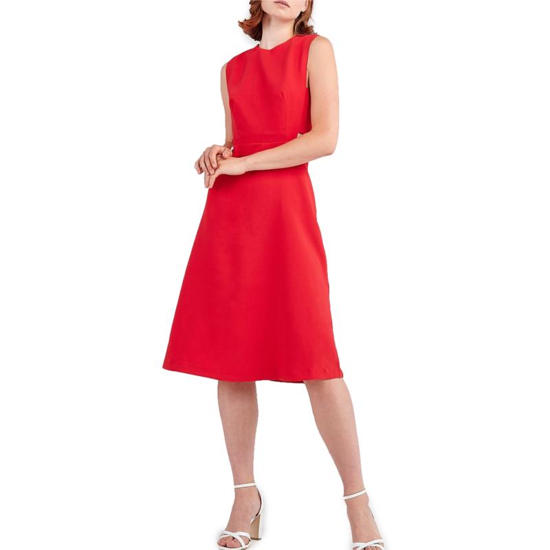 Φόρεμα Ale Αμάνικο 8911222-RED
