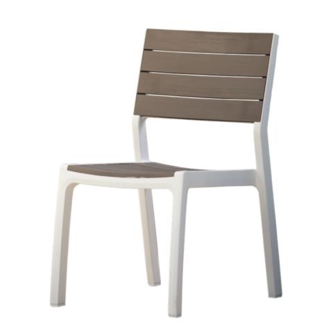 Καρέκλα Εξωτερικού Χώρου Harmony-Κ White/Light Grey - keter - harmony-k-chair-white/light-grey