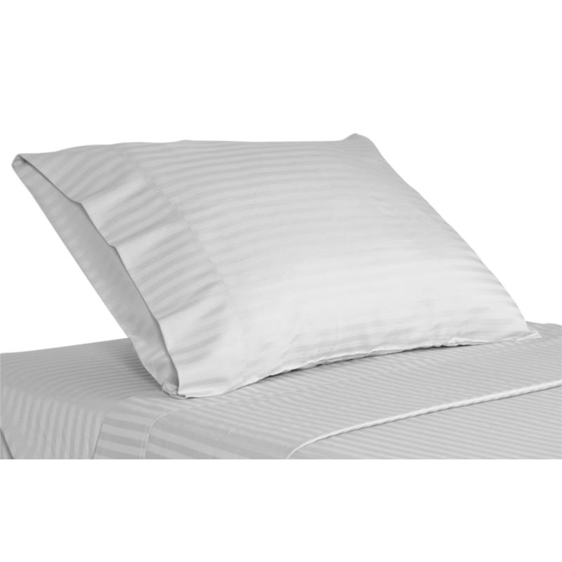 Μαξιλαροθήκη Oxford 52x73εκ. 70% Βαμβάκι-30% Polyester 240TC Με Ρίγα 1cm Polycotton Luxury Line (Σετ 6 Τεμάχια) (Ύφασμα: Cotton 70% - Polyester 30%, Χρώμα: Λευκό) - OEM - 5201847006803