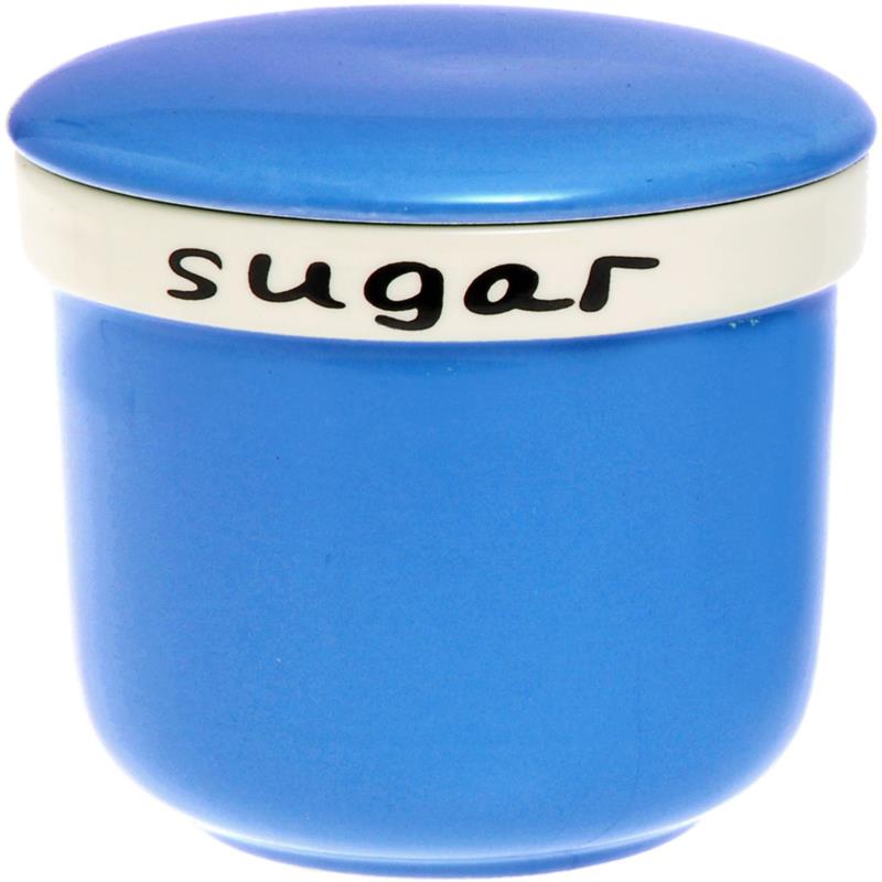 Βάζο για Ζάχαρη Κεραμικό Μπλε (Υλικό: Κεραμικό) - OEM - 4-CCH1056/SB