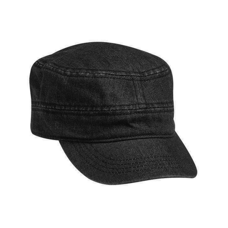 Denim Castro Cap | Karfil Hats Μαύρο