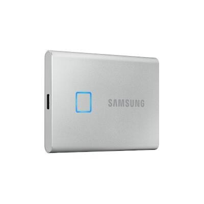Eξωτερικός σκληρός δίσκος SSD Samsung Τ7 Touch 500GB USB 3.2/C Ασημί