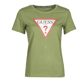 T-shirt με κοντά μανίκια Guess SS CN ORIGINAL TEE Σύνθεση: Βαμβάκι