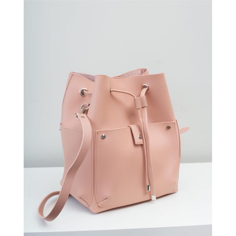 Χιαστί τσάντα πουγκί - Ροζ
