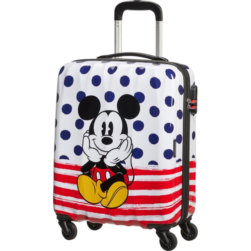 AMERICAN TOURISTER Disney Legend Spinner 55 Mickey Mouse Polka Dot 92699/9072