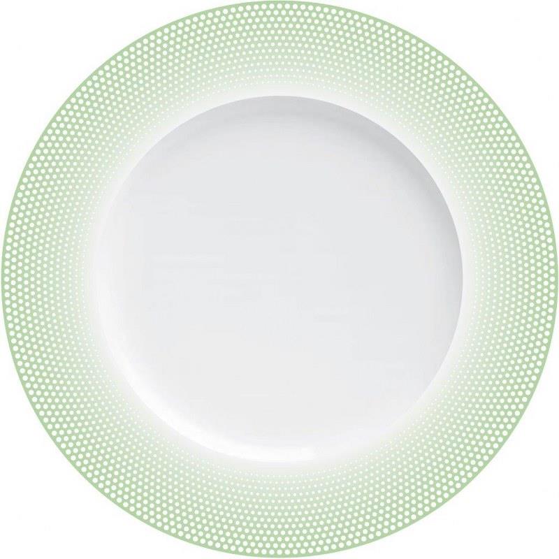 Σερβίτσιο Φαγητού Σετ 72τμχ Πορσελάνης Bonito Green CRYSPO TRIO 24.454.30 (Υλικό: Πορσελάνη, Χρώμα: Πράσινο ) - CRYSPO TRIO - 24.454.30-green