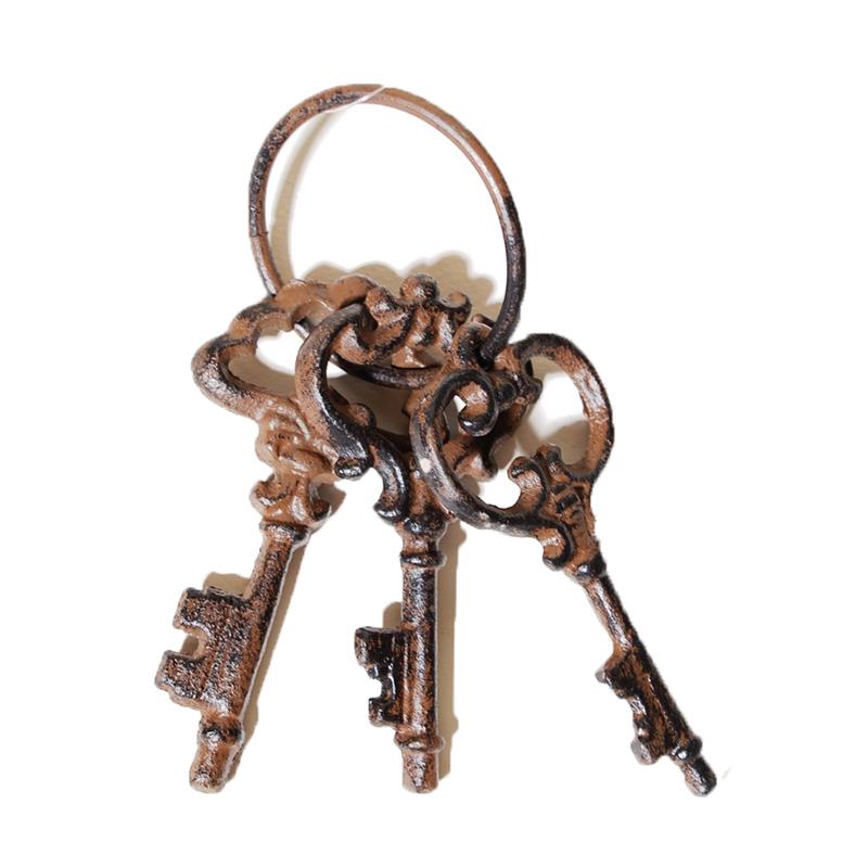 Διακοσμητικό Κλειδί Σιδερένιο Καφέ 18εκ. Royal Art CAS2/876A (Χρώμα: Καφέ) - Royal Art Collection - CAS2/876A