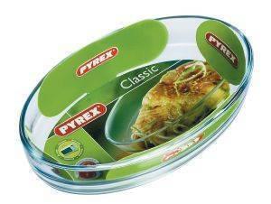 ΡΑΒΙΕΡΑ PYREX ΟΒΑΛ ΠΥΡΑΝΤΟΧΟ ΓΥΑΛΙ 21Χ13CM
