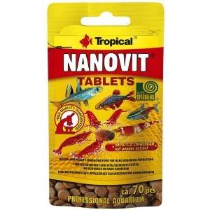 ΤΡΟΦΗ ΨΑΡΙΩΝ TROPICAL NANOVIT TABLETS 10GR