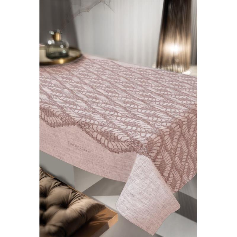 Τραπεζομάντηλο Αλέκιαστο Polyester 1026 Old Pink 140x180εκ. Saint Clair (Ύφασμα: Polyester, Χρώμα: Ροζ) - Saint Clair - 5206480571466