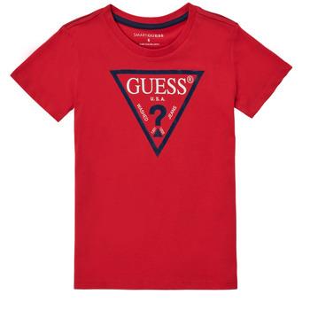 T-shirt με κοντά μανίκια Guess THERONN Σύνθεση: Βαμβάκι