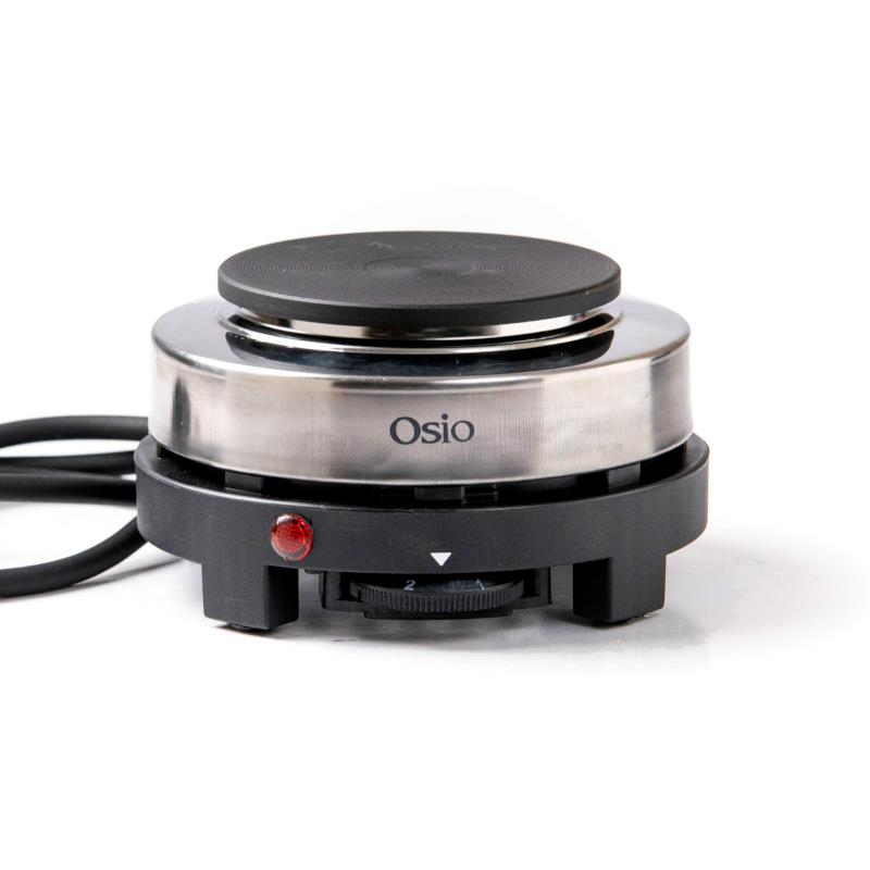Ηλεκτρική Εστία Μονή 10cm Με Θερμοστάτη 500W OSIO OHP-2410