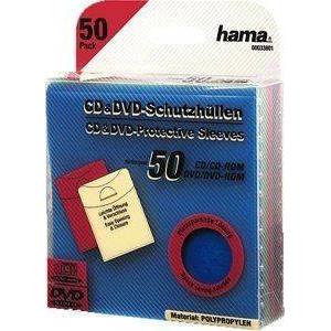 HAMA CD/DVD ΘΗΚΕΣ PP (ΠΟΛΥΠΡΟΠΥΛΕΝΙΟ) 50 PACK COLOR