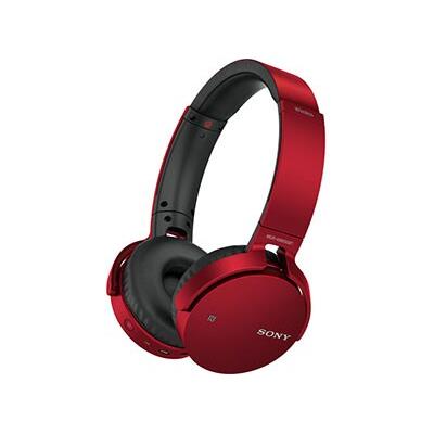 Ασύρματα Ακουστικά Κεφαλής Sony OVERHEAD XB650BT Κόκκινα