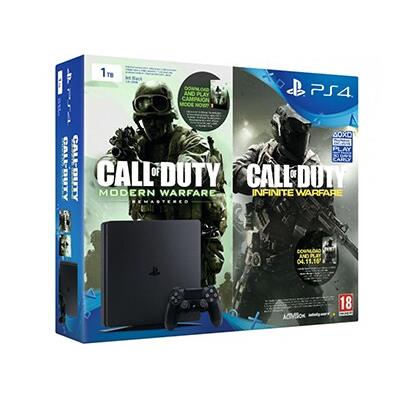 Sony PlayStation 4 - 1TB Slim D Chassis & Call of Duty: Infinite Warfare Legacy Edition