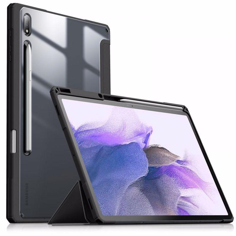 Infiland Crystal Case θήκη για Samsung Galaxy Tab S7 FE 12.4. Black
