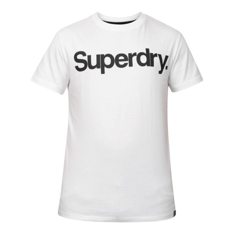 Superdry CL TEE Λευκό
