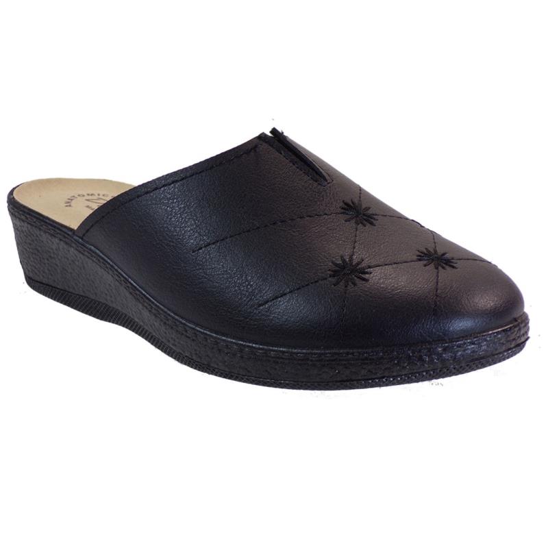 Bagiota Shoes Γυναικείες Παντόφλες 1626 Μαύρο