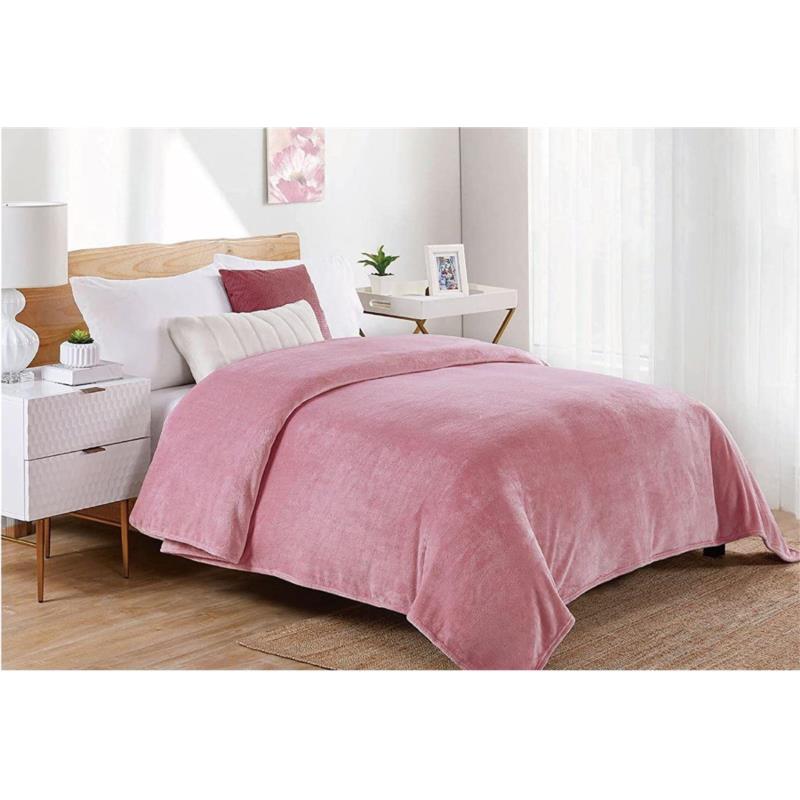 Κουβέρτα Coral Fleece 220x240εκ. Cashmere Pink 01 DimCol (Ύφασμα: Fleece, Χρώμα: Ροζ, Μέγεθος: Υπέρδιπλα) - DimCol - 1433125588600194