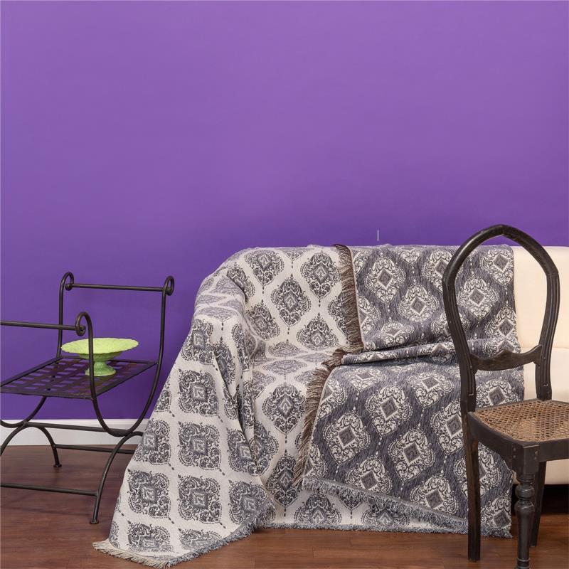 Ριχτάρι Chenille Διθέσιου 180x250εκ. Galia Dark Grey Melinen 2000046909 (Ύφασμα: Chenille, Χρώμα: Γκρι) - MELINEN - 2000046909