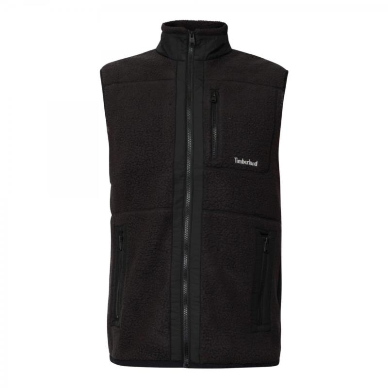 Timberland High-Pile Fleece Vest Black 0A24DA001 Μαύρο