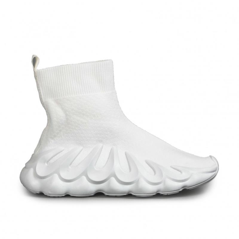 Γυναικεία λευκά sneakers κάλτσα