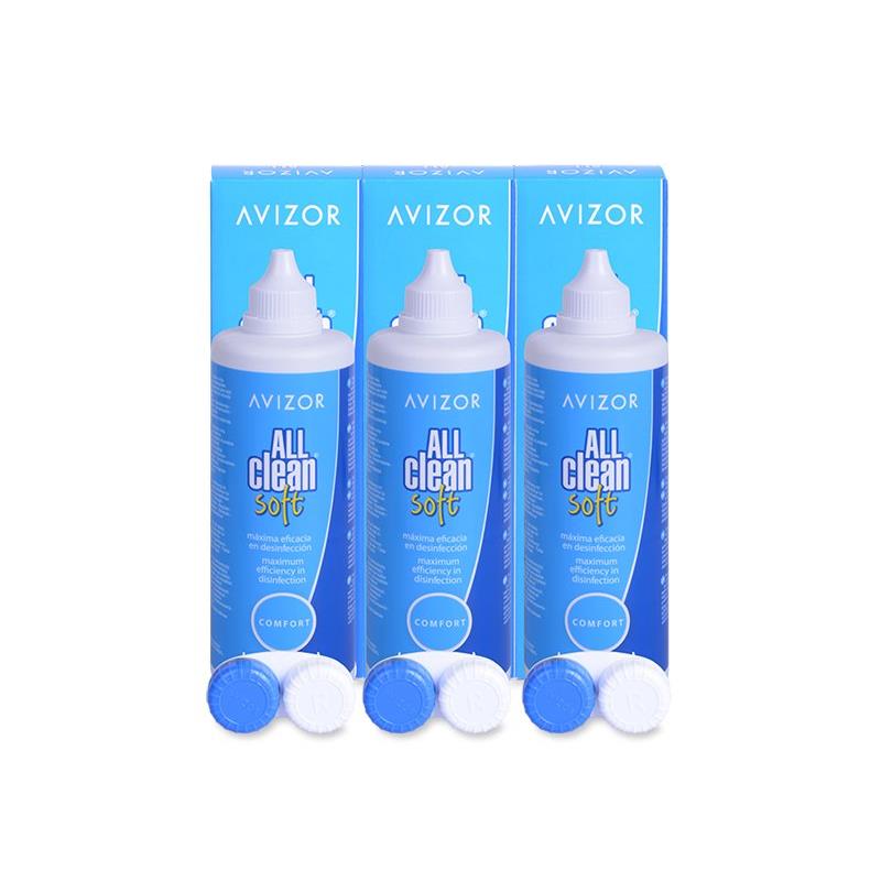 Υγρό Avizor All Clean Soft 3 x 350 ml