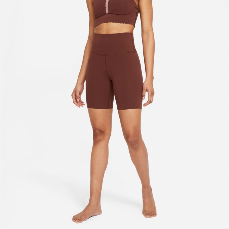 NIKE YOGA LUXE SHORT TIGHTS ΚΟΚΚΙΝΟ