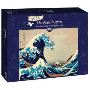 HOKUSAI - THE GREAT WAVE OFF KANAGAWA 1831 BLUEBIRD 1000 ΚΟΜΜΑΤΙΑ